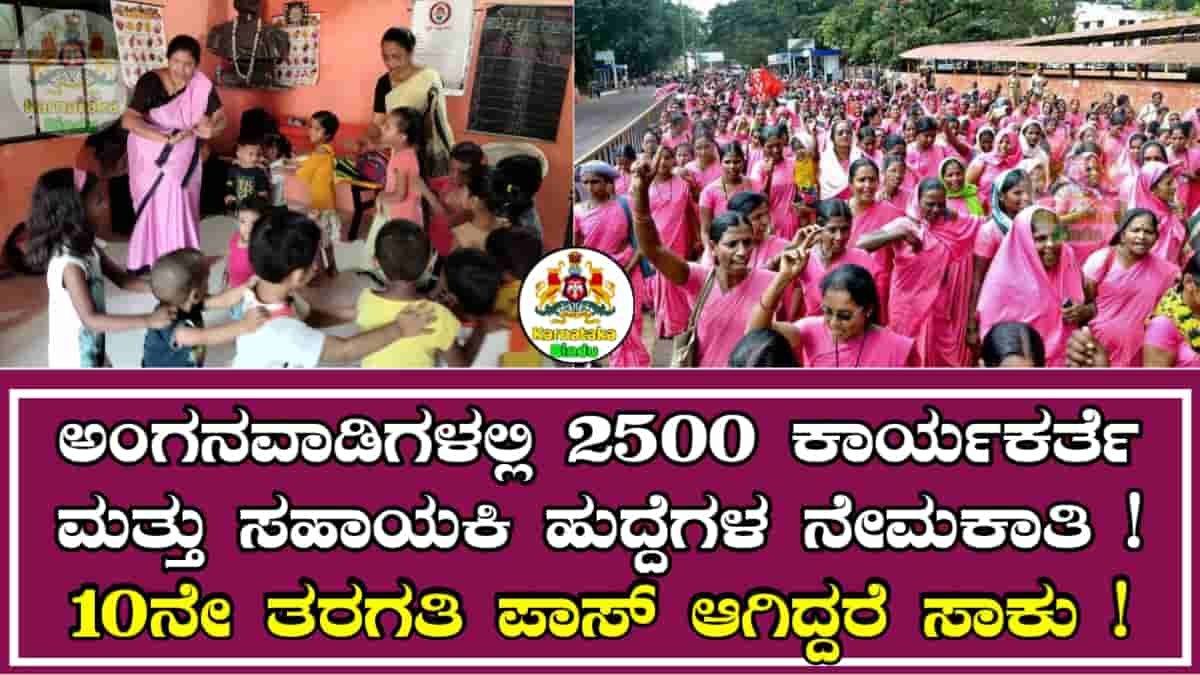 Anganwadi Recruitment 2025