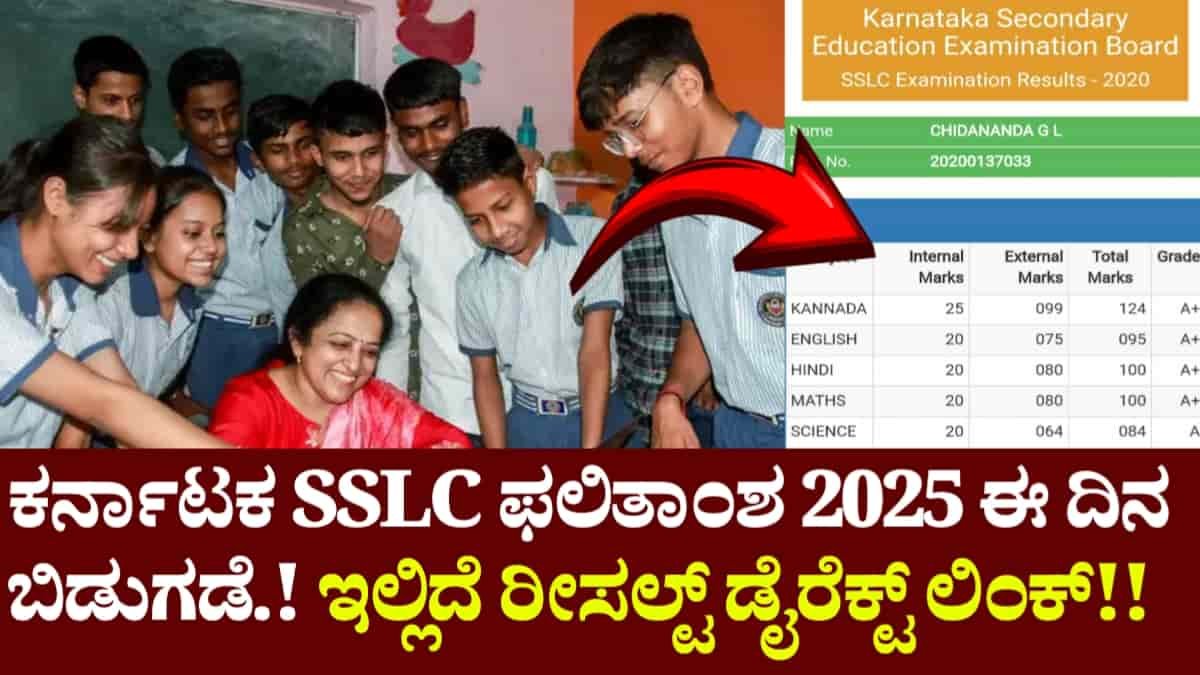 Sslc result date Karnataka 2025